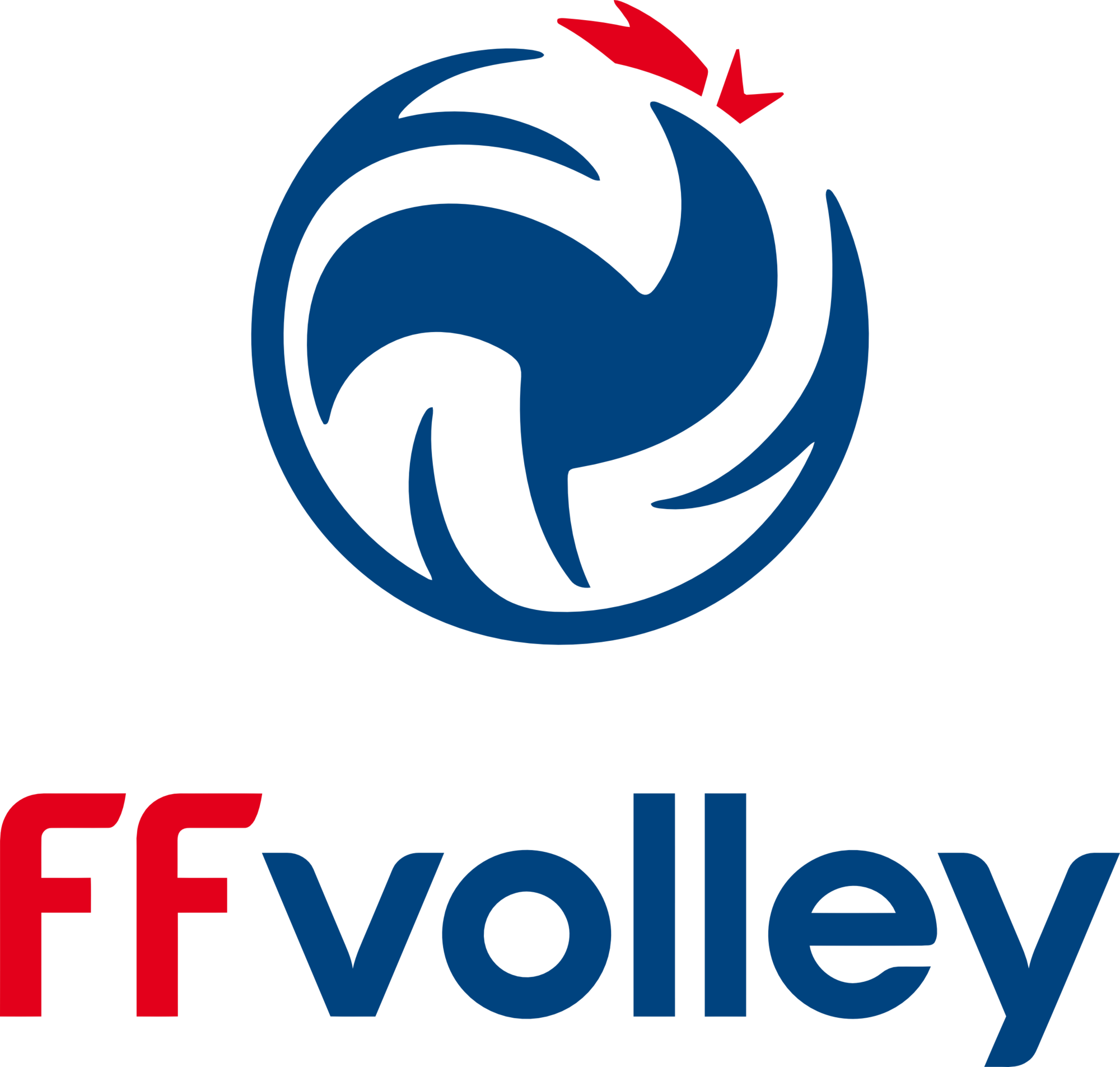 French Volleyball Federation (FFVolley) logo